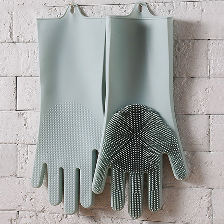 دستکش ظرفشویی اسکاچ دار سیلیکونی