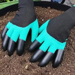 دستکش باغبانی با پنجه سرانگشتی بسته دو عددی