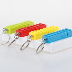 جاکلیدی دیواری 4 عددی طرح لگو