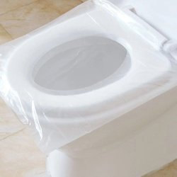 کاور نایلونی یکبار مصرف توالت فرنگی بسته 20 عددی